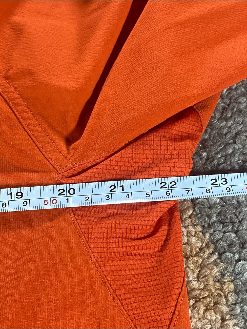 Outdoor Research Ferrosi Medium 1/4 Zip Pullover Orange Gorpcore Hiking - Picture 8 of 8